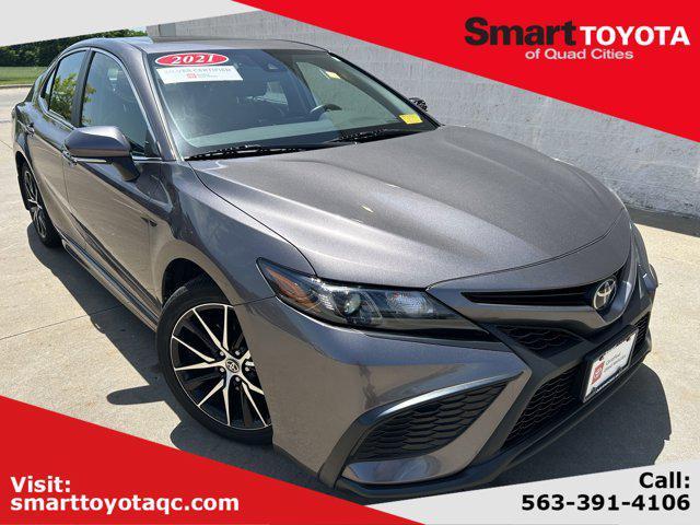 used 2021 Toyota Camry car, priced at $21,385