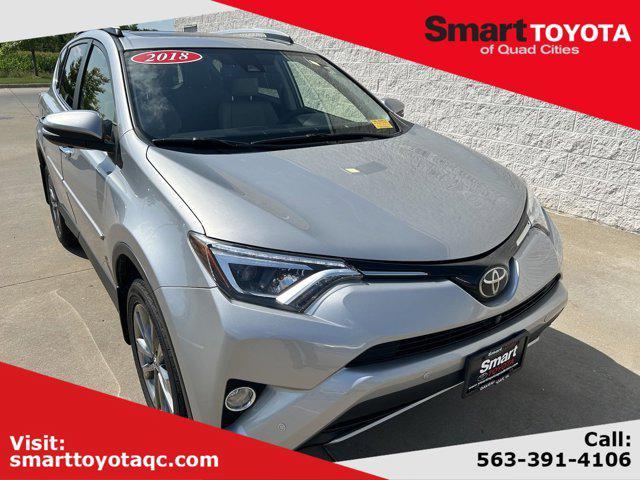 used 2018 Toyota RAV4 car, priced at $19,487