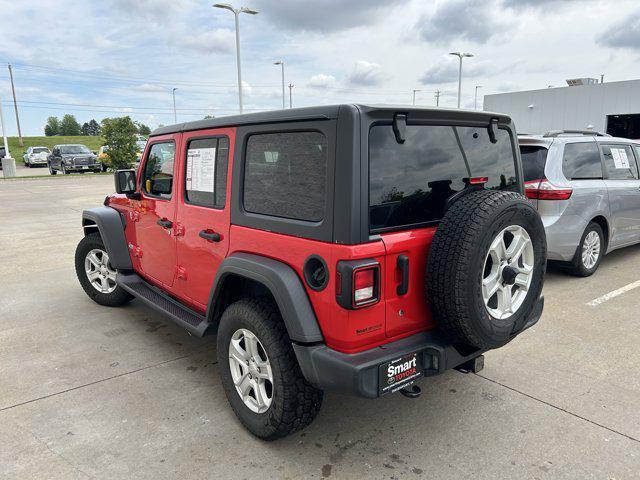 used 2019 Jeep Wrangler Unlimited car, priced at $26,288