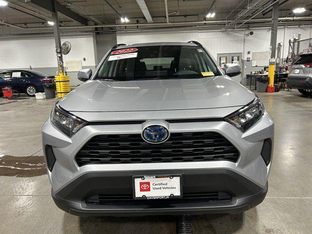 used 2022 Toyota RAV4 Hybrid car, priced at $30,234