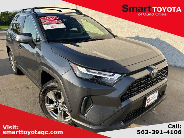 used 2023 Toyota RAV4 Hybrid car, priced at $31,690