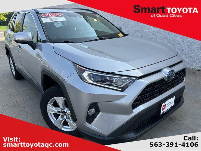 used 2020 Toyota RAV4 Hybrid car, priced at $28,407