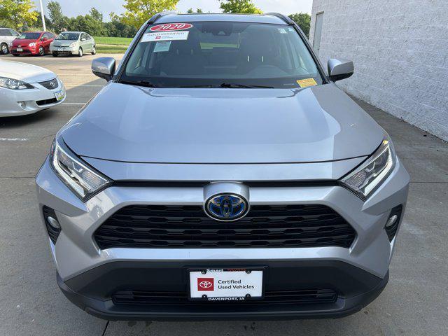 used 2020 Toyota RAV4 Hybrid car, priced at $28,407