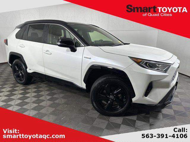 used 2020 Toyota RAV4 Hybrid car, priced at $33,791