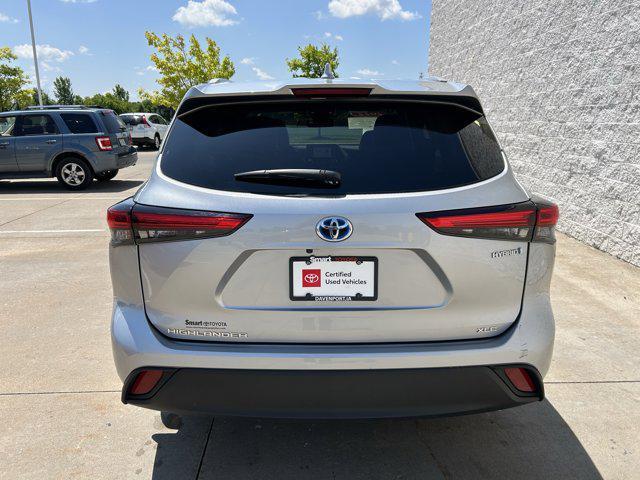 used 2022 Toyota Highlander Hybrid car, priced at $41,246