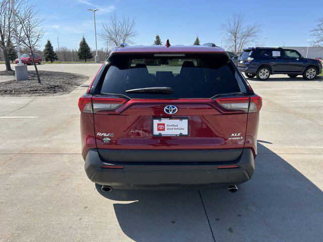 used 2023 Toyota RAV4 Hybrid car, priced at $35,490