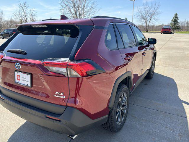 used 2023 Toyota RAV4 Hybrid car, priced at $35,490