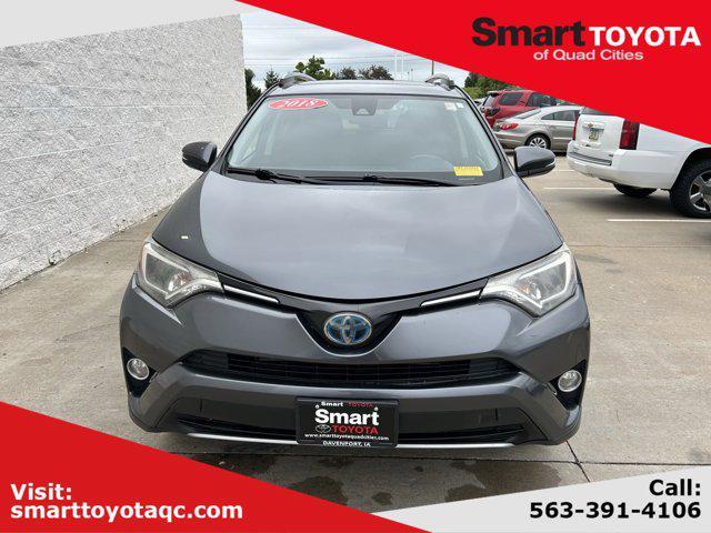 used 2018 Toyota RAV4 Hybrid car, priced at $17,875