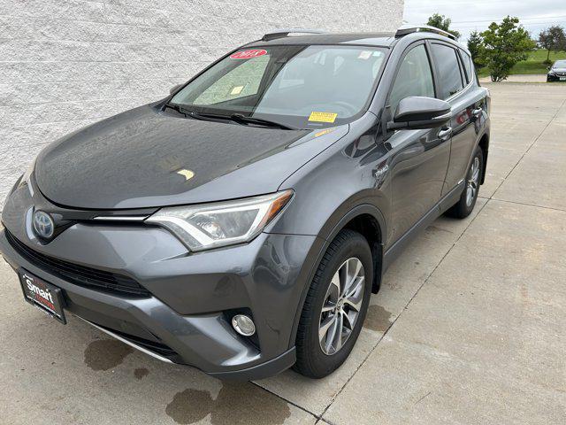 used 2018 Toyota RAV4 Hybrid car, priced at $17,461