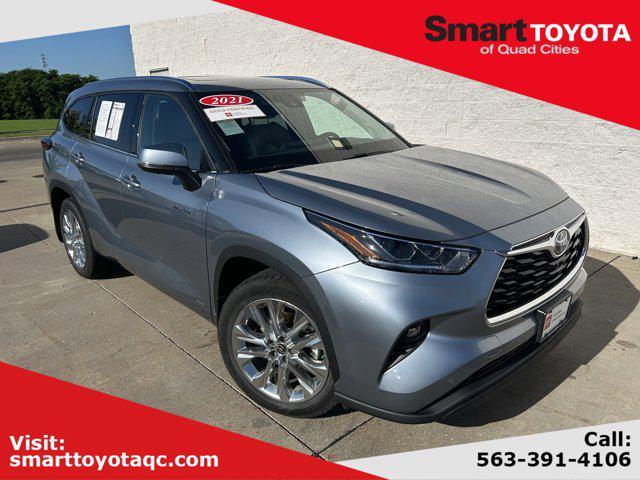 used 2021 Toyota Highlander Hybrid car, priced at $41,190
