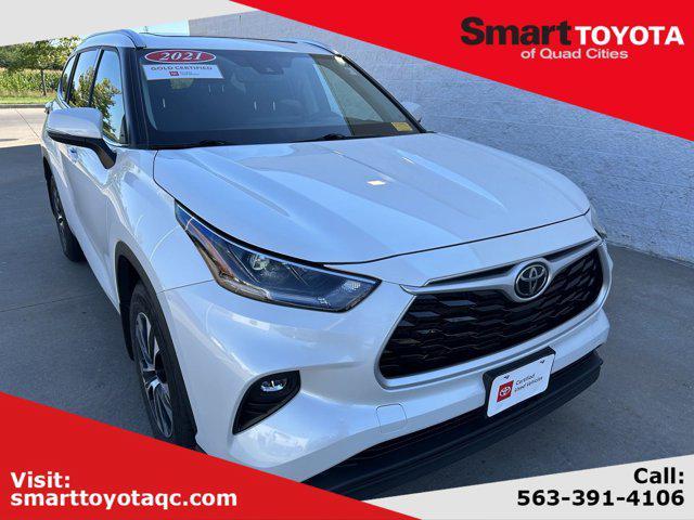 used 2021 Toyota Highlander car, priced at $32,363