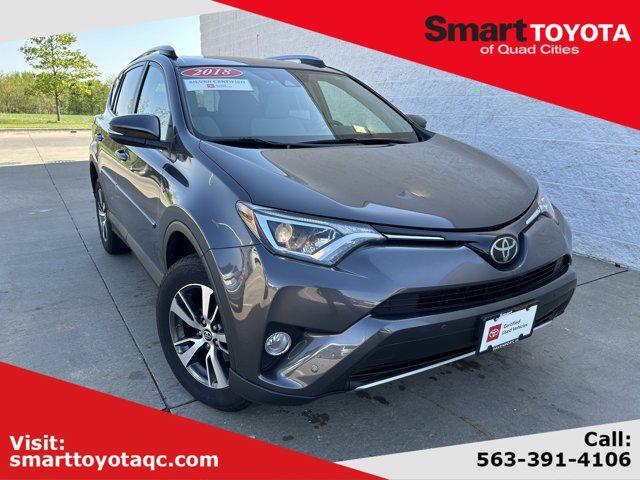 used 2018 Toyota RAV4 car, priced at $20,157