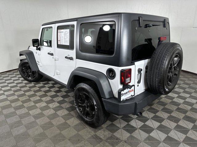 used 2017 Jeep Wrangler Unlimited car, priced at $19,393