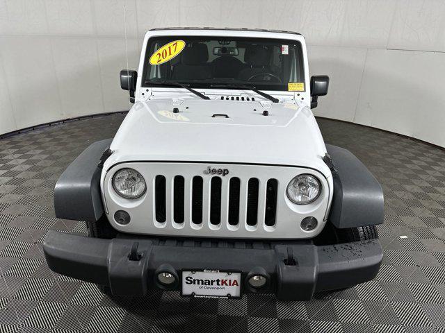 used 2017 Jeep Wrangler Unlimited car, priced at $19,393