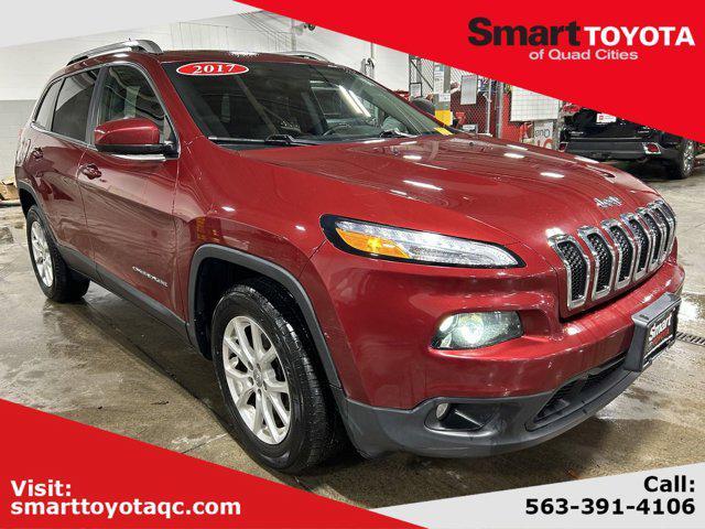 used 2017 Jeep Cherokee car, priced at $10,584