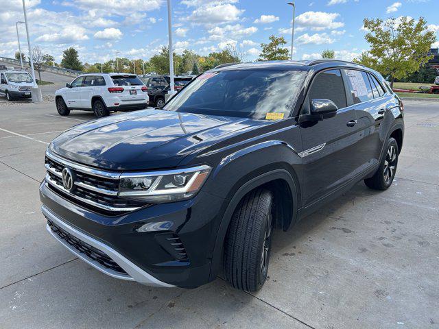 used 2022 Volkswagen Atlas Cross Sport car, priced at $24,487