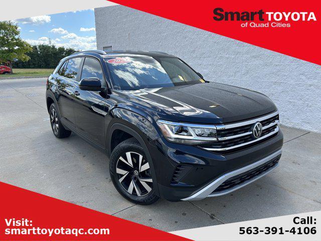 used 2022 Volkswagen Atlas Cross Sport car, priced at $24,756