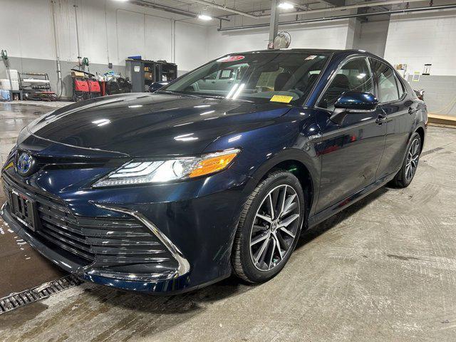 used 2021 Toyota Camry Hybrid car, priced at $28,204