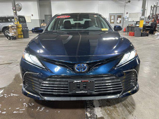 used 2021 Toyota Camry Hybrid car, priced at $28,204