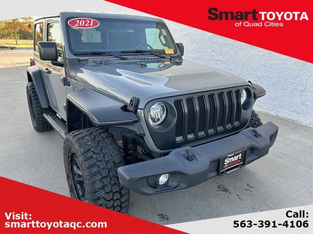 used 2021 Jeep Wrangler car, priced at $27,540