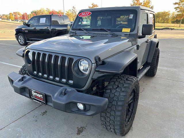 used 2021 Jeep Wrangler car, priced at $27,540