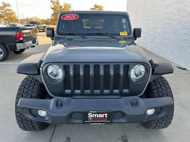 used 2021 Jeep Wrangler car, priced at $27,540