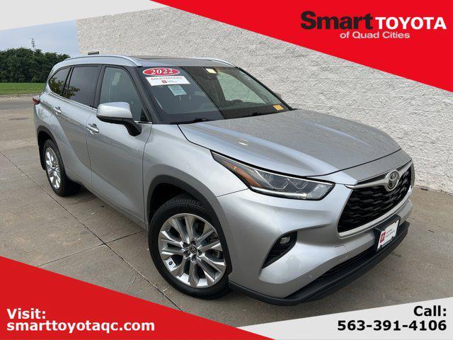used 2022 Toyota Highlander car, priced at $42,106