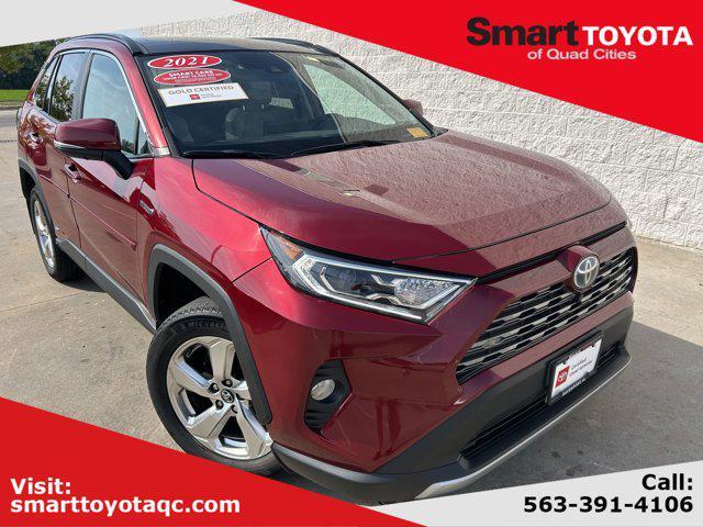 used 2021 Toyota RAV4 Hybrid car, priced at $31,041