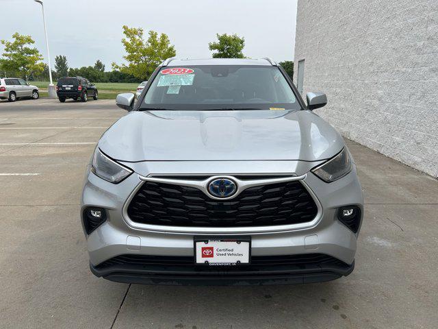 used 2023 Toyota Highlander Hybrid car, priced at $44,885