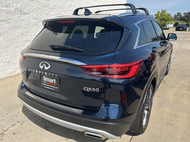 used 2023 INFINITI QX50 car, priced at $38,624