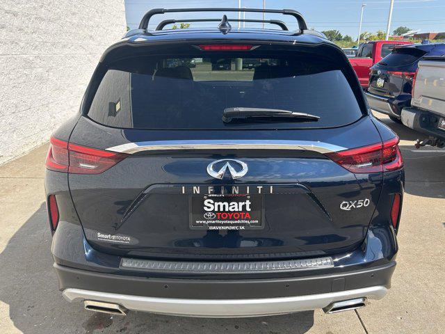 used 2023 INFINITI QX50 car, priced at $38,624