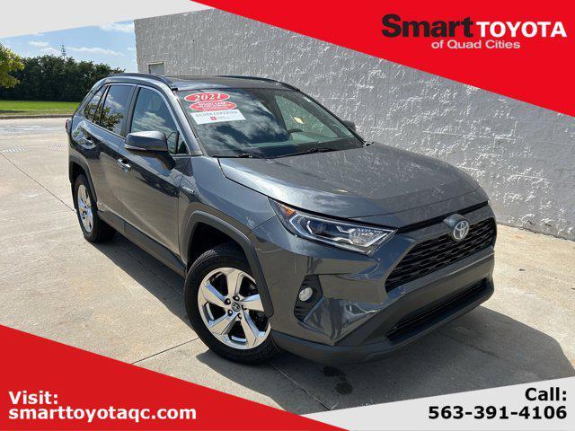 used 2021 Toyota RAV4 Hybrid car, priced at $25,458