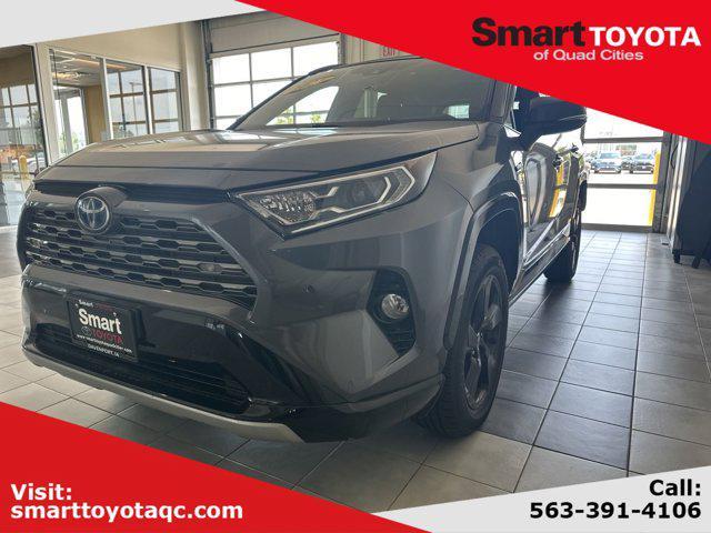 used 2021 Toyota RAV4 Hybrid car, priced at $33,152