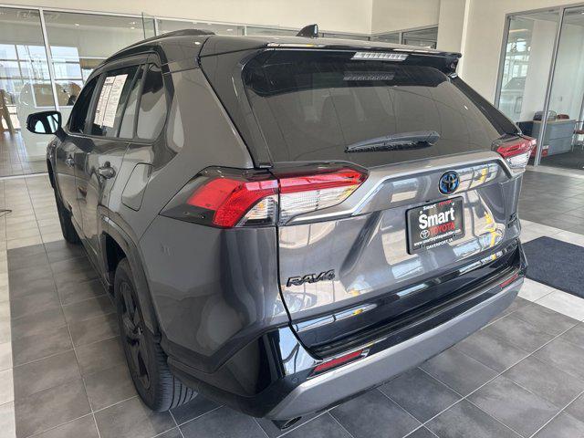 used 2021 Toyota RAV4 Hybrid car, priced at $33,217