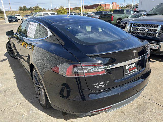 used 2015 Tesla Model S car, priced at $22,408