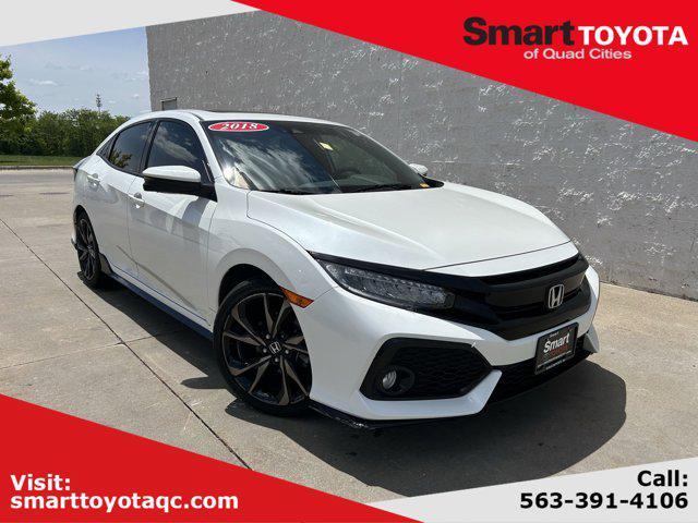 used 2018 Honda Civic car, priced at $23,916