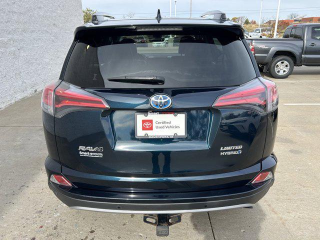 used 2018 Toyota RAV4 Hybrid car, priced at $21,600