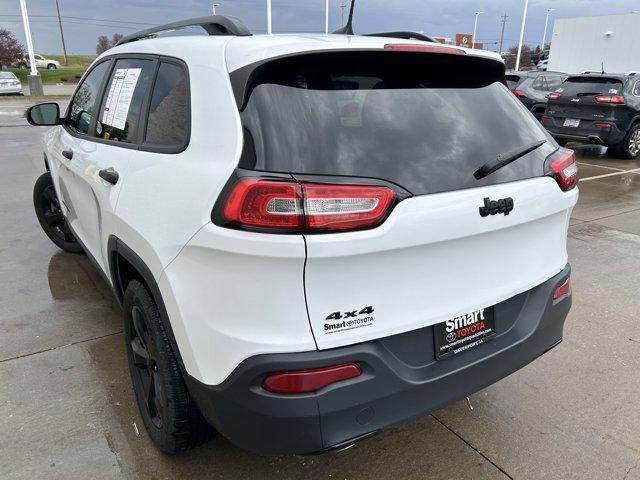used 2017 Jeep Cherokee car, priced at $13,848