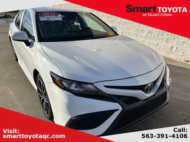 used 2021 Toyota Camry car, priced at $21,325