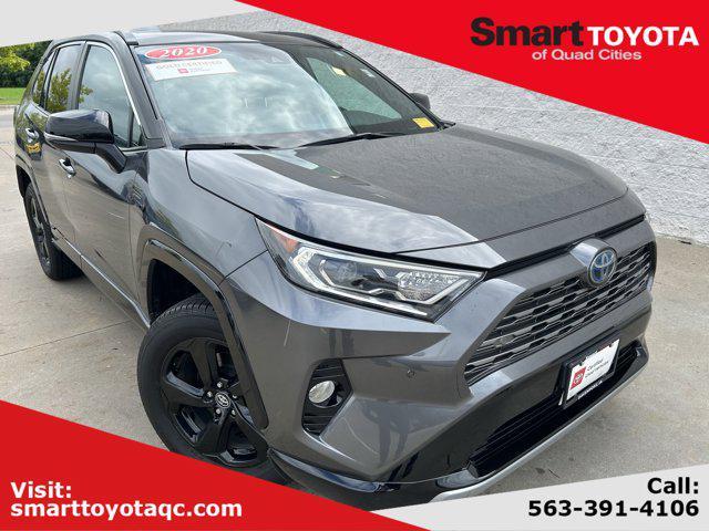 used 2020 Toyota RAV4 Hybrid car, priced at $33,436