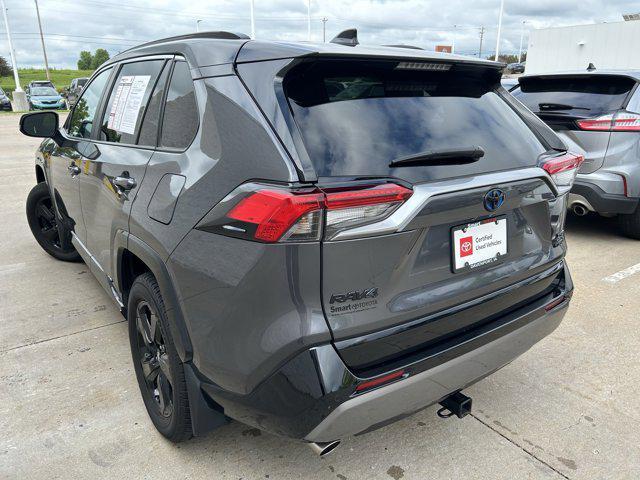 used 2020 Toyota RAV4 Hybrid car, priced at $33,436