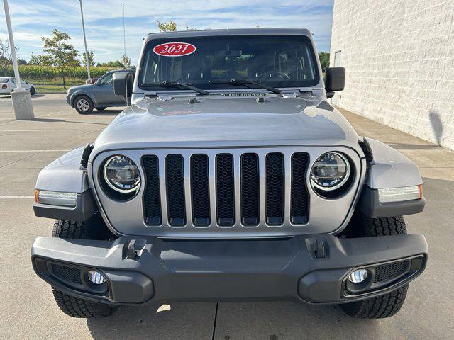 used 2021 Jeep Wrangler Unlimited car, priced at $34,975