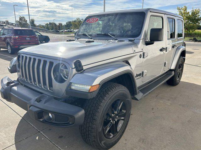 used 2021 Jeep Wrangler Unlimited car, priced at $34,975