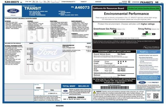 used 2023 Ford Transit-350 car, priced at $52,981