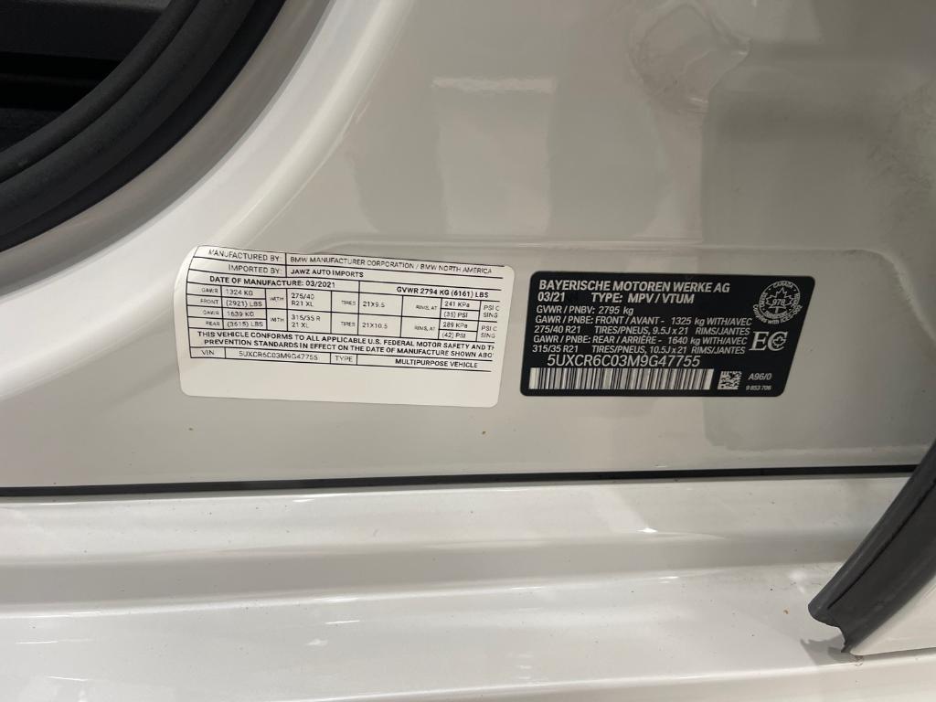 used 2021 BMW X5 car, priced at $29,488