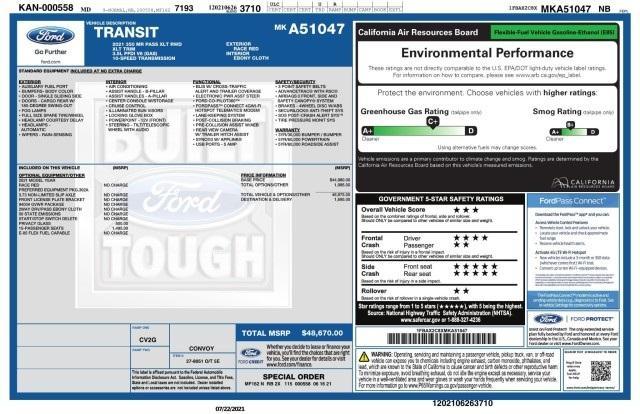 used 2021 Ford Transit-350 car, priced at $43,981