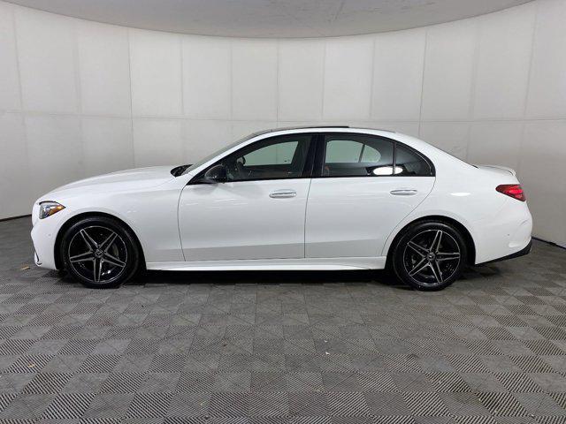 new 2025 Mercedes-Benz C-Class car, priced at $61,755