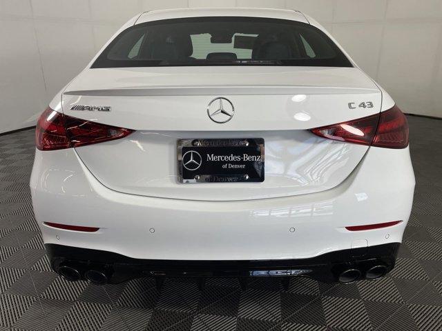 new 2024 Mercedes-Benz AMG C 43 car, priced at $65,099