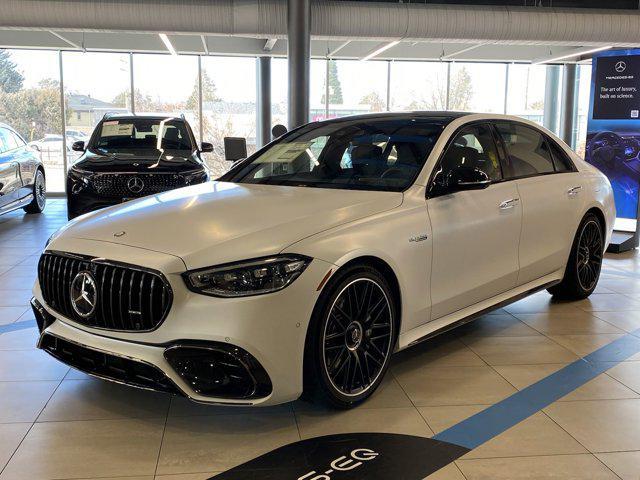 new 2024 Mercedes-Benz AMG S 63 E car, priced at $202,810