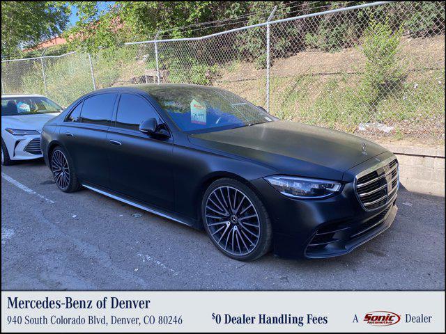 used 2023 Mercedes-Benz S-Class car, priced at $79,999